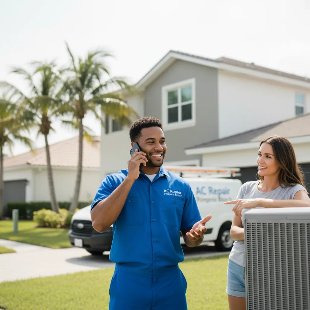 AC Repair Pompano Beach customer support in Manton